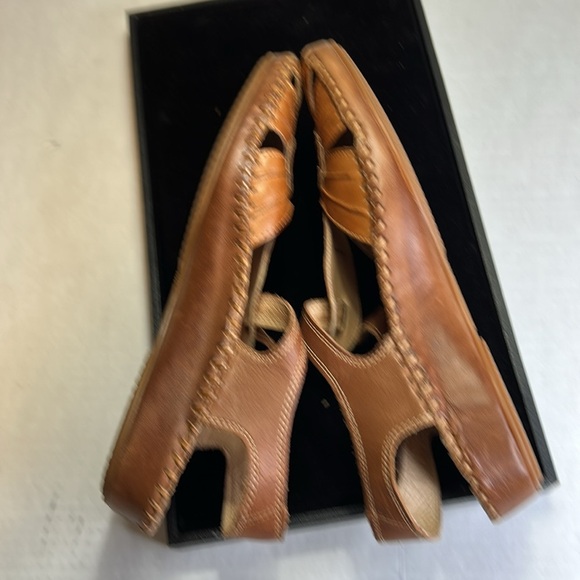 Pikolinos Puerto Vallarta natural good beautiful leather sandals sz 9.5 40 - Picture 9 of 12